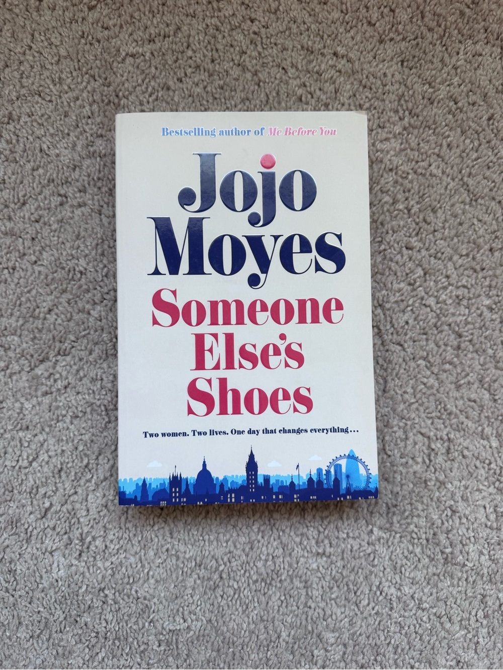 Jojo Moyes "Someone Else's Shoes" Paperback